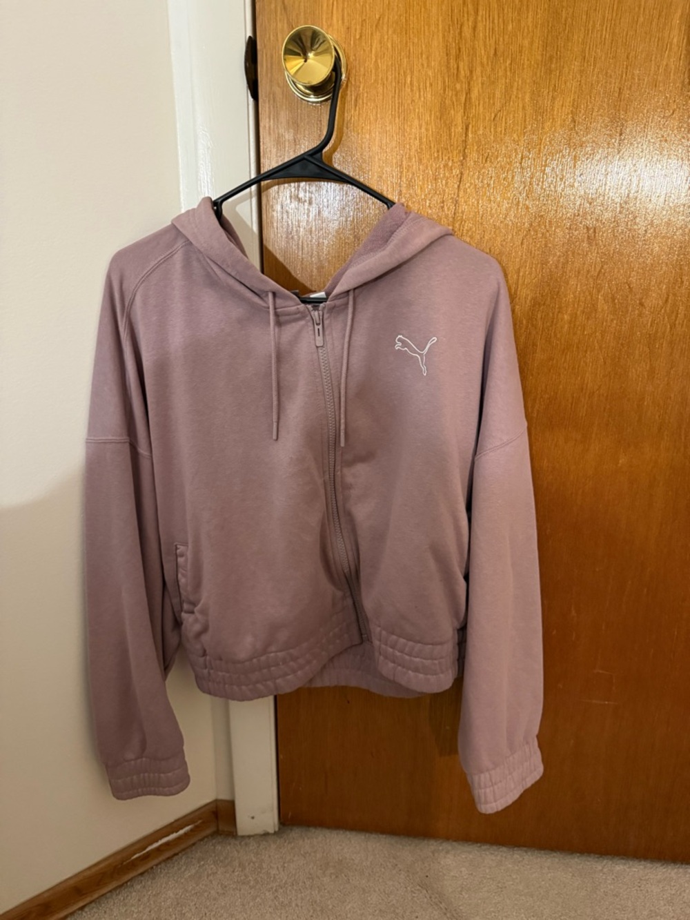 Puma Dusty Mauve Full-Zip Hoodie